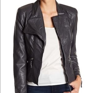 Blanknyc Faux Leather Jacket - Black - Size Small